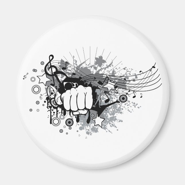 Dekorativ inslag magnet (Framsidan)