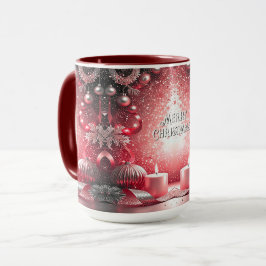 Dekorativ jul Helgdag Mugg