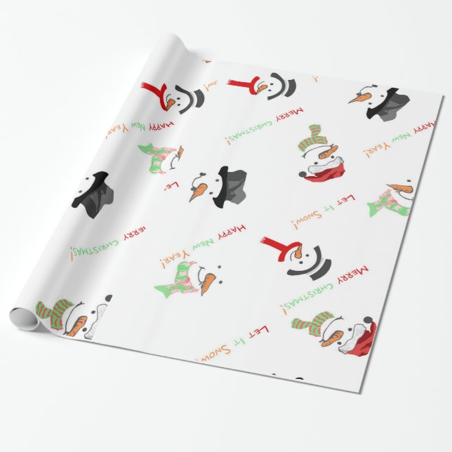 Dekorativ jultomte Cluas-Elegant i White Presentpapper (Utrullad)