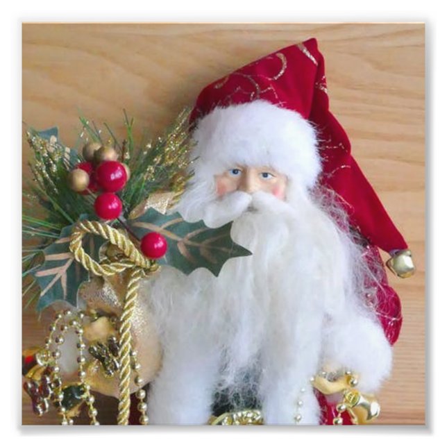 DEKORATIV JULTOMTE FOTOTRYCK (Framsidan)