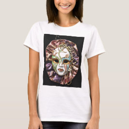 Dekorativ karnevalsmask t-shirt
