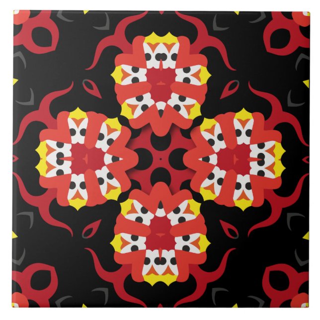 Dekorativ keramisk kakel och mer  (Framsidan)