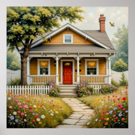 Dekorativ konst - hemsött hem nr 5 poster