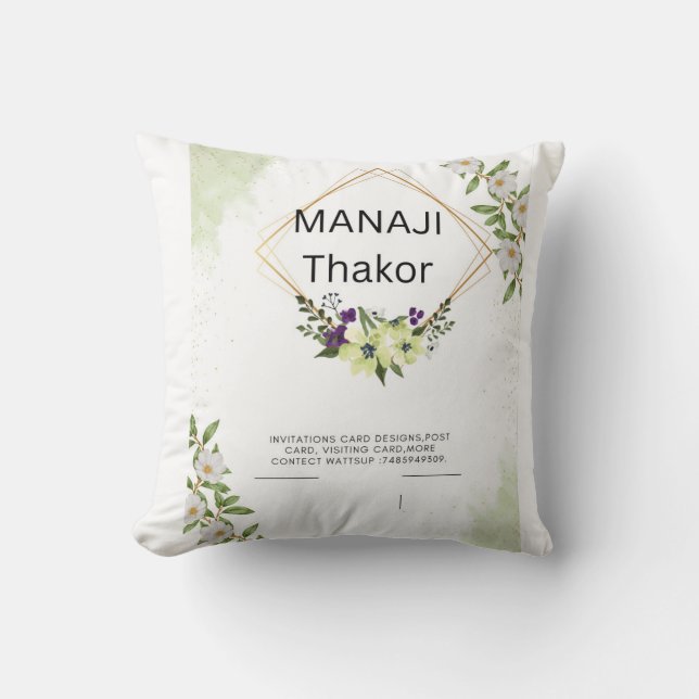 Dekorativ kudde (Framsida)