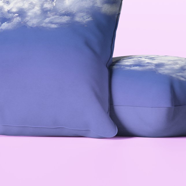 Dekorativ kudde (Star and clouds)