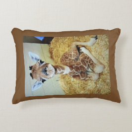 Dekorativ kudde 12 x 16 Baby Giraffe
