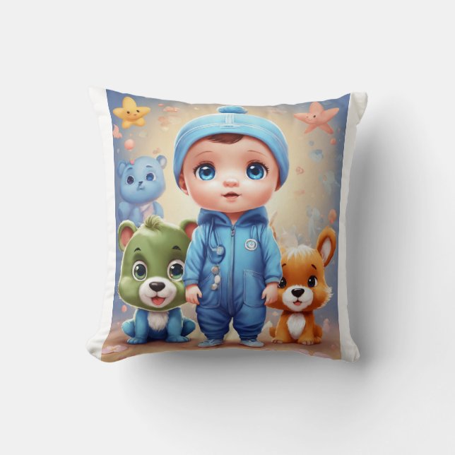 Dekorativ kudde 16 tum x 16 tum (Framsida)