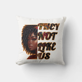 Dekorativ kudde 16 tum x 16 tum - de tycker inte o