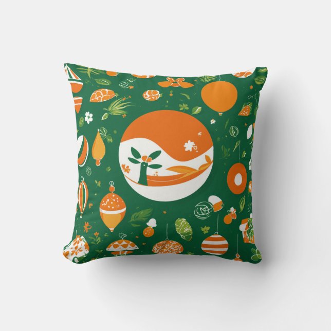 Dekorativ kudde 16" x 16" (Framsida)