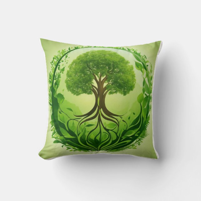 Dekorativ kudde 16" x 16" (Framsida)