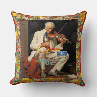 Dekorativ kudde 1 Burnt Red(Quando)RFPMDesigns ©️