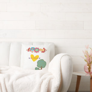 Dekorativ kudde Alla hjärtans dag är min
