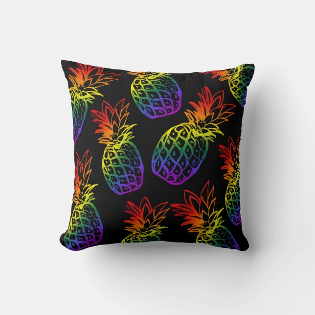 Dekorativ kudde ananas (Framsida)