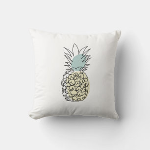 Dekorativ kudde ananas