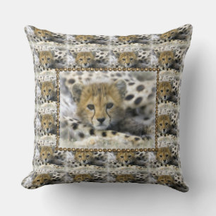 Dekorativ kudde/Baby Cheetah Kudde