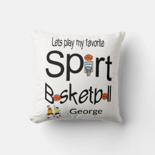 Dekorativ kudde Basketball Sports