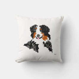 Dekorativ kudde: Bernese Mountain Hund Kudde