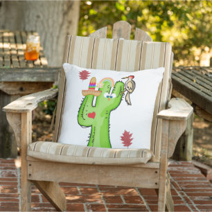 Dekorativ kudde Bird Cactus