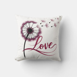 Dekorativ kudde blommigt