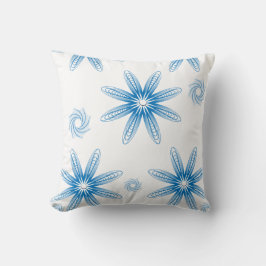 Dekorativ kudde Blue Blommigt