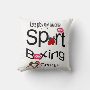 Dekorativ kudde Boxing Sports