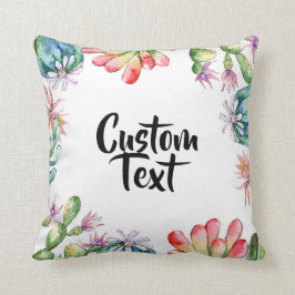 Dekorativ kudde - Cacti & Succs (anpassningsbar te