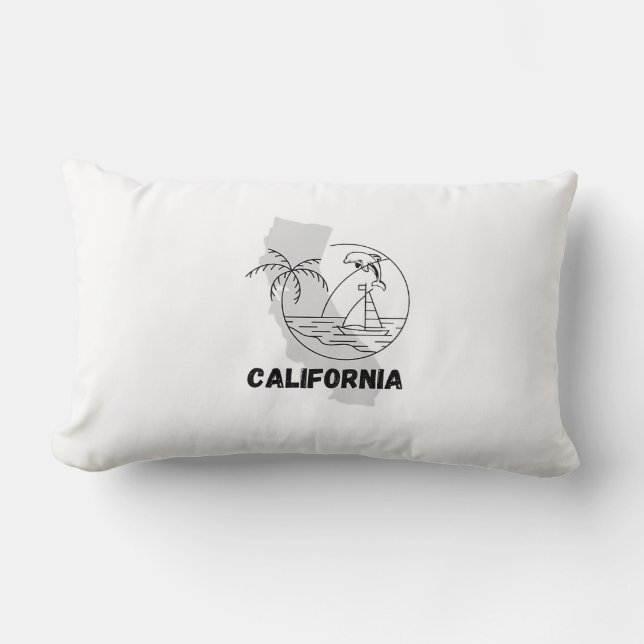 Dekorativ kudde california (Framsida)