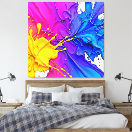 Dekorativ kudde canvastryck