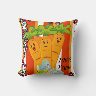 Dekorativ kudde Carrots Butterfly 100 % Vegan