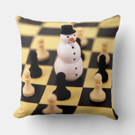 Dekorativ kudde Chess i jul