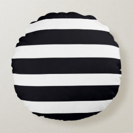 Dekorativ kudde Chic Modern Black & White Stripe
