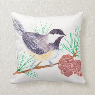 Dekorativ kudde - Chickadee