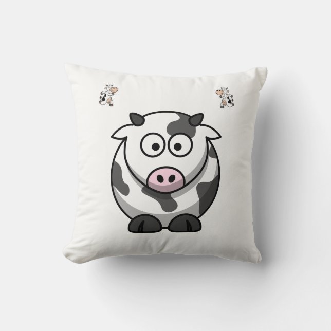 Dekorativ kudde Cow (Framsida)
