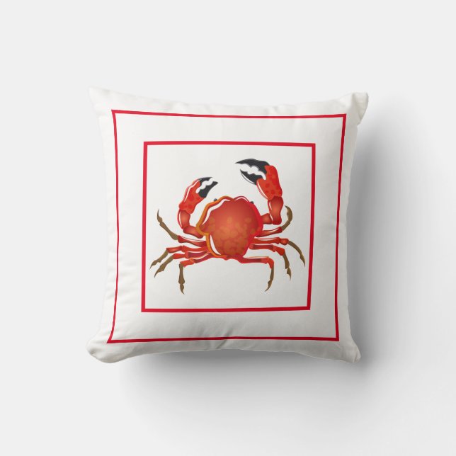 Dekorativ kudde-Crab Kudde (Framsida)