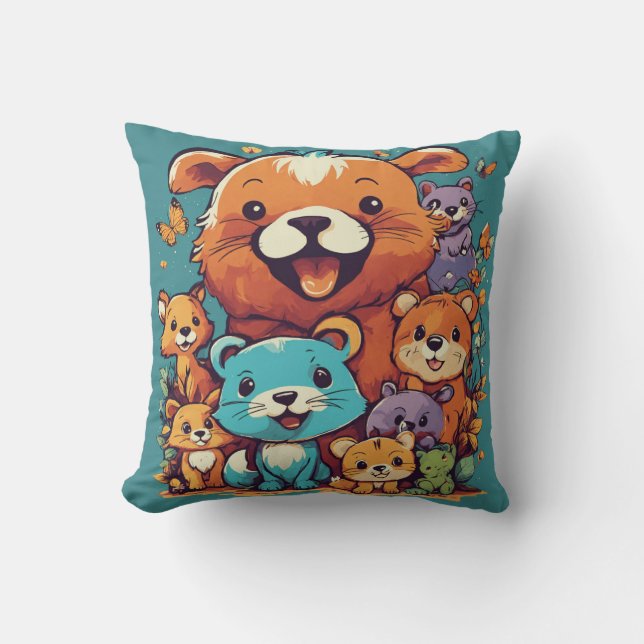Dekorativ kudde/Cushion Kudde (Framsida)