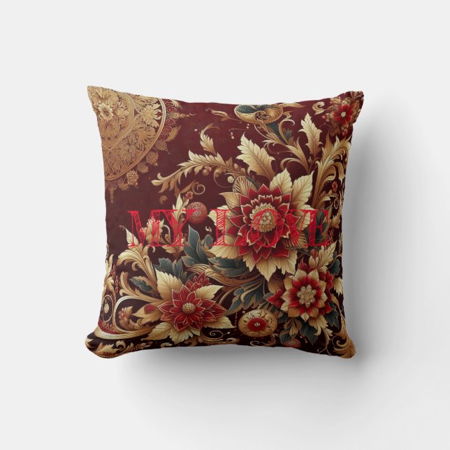 dekorativ kudde Cushion "My Kärlek" (Framsida)
