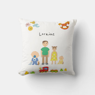 Dekorativ kudde Daycare