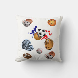 dekorativ kudde decore sportfotboll