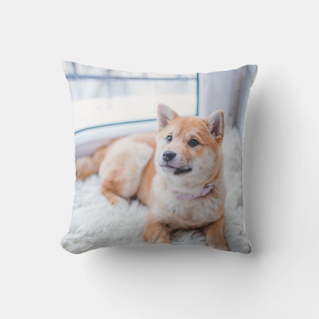 Dekorativ kudde, Dekorativ kudde 16 tum x 16 tum (Framsida)