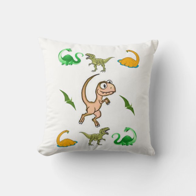Dekorativ kudde Dinosaur (Framsida)