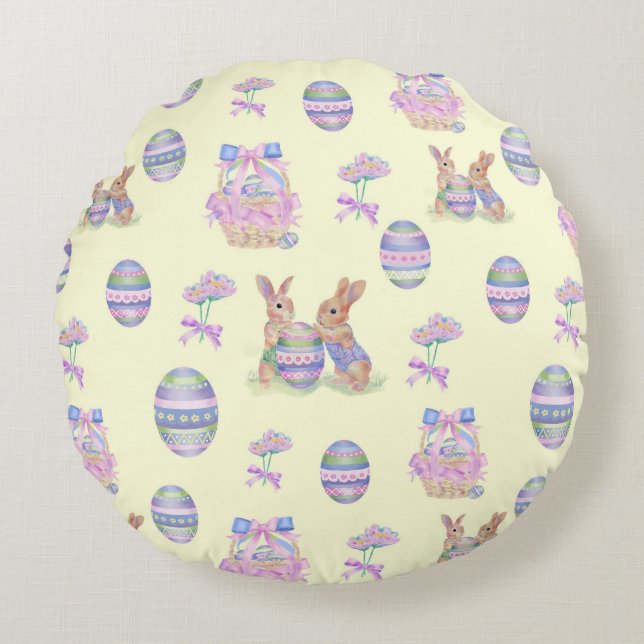 Dekorativ kudde Egg Bunnies (Framsidan)