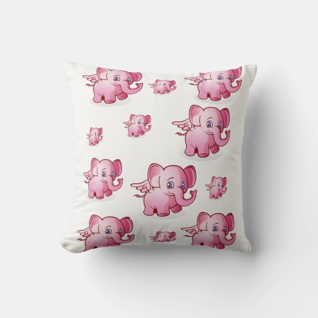 Dekorativ kudde Elephant (Framsida)