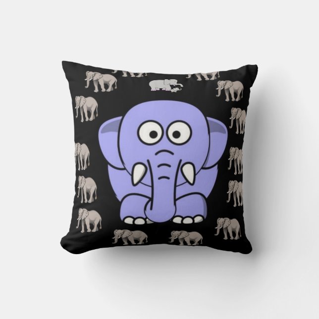 Dekorativ kudde Elephant (Framsida)