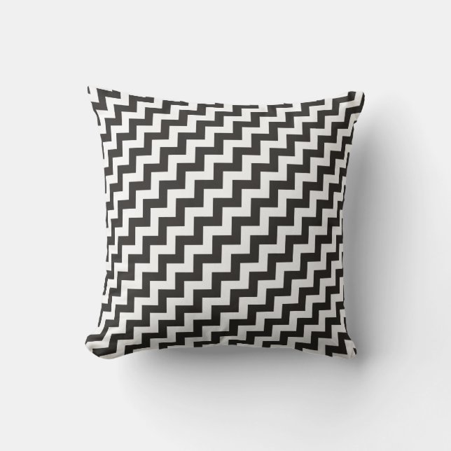 Dekorativ kudde eller Cushion, Black and White Che (Framsida)