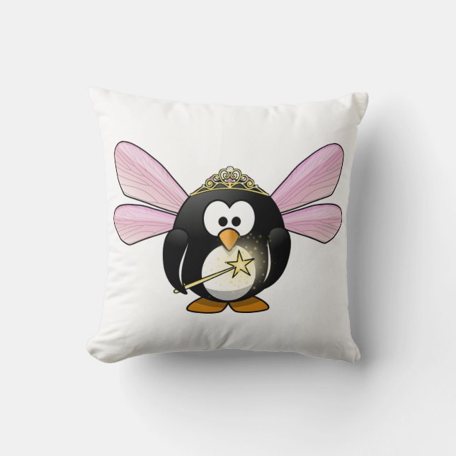 Dekorativ kudde/Fairy Penguin Kudde (Framsida)