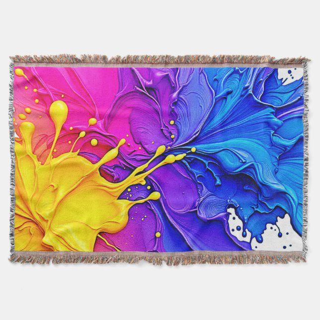 Dekorativ kudde filt (Framsidan)