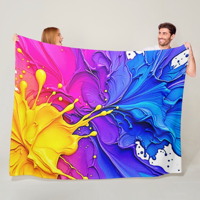 Dekorativ kudde fleecefilt (På plats)