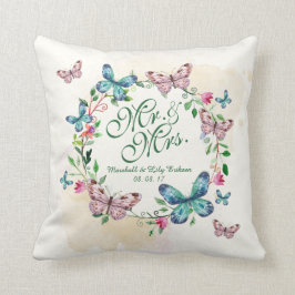 Dekorativ kudde för bröllop för
