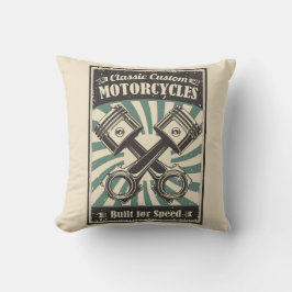 Dekorativ kudde för dekorativ motorcykel
