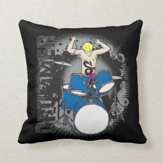 Dekorativ kudde för Grungestenhandelsresande